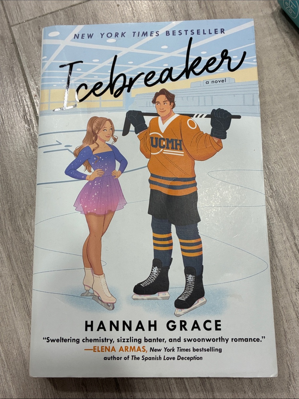 Icebreaker by Hannah Grace - Blue & Orange Cover